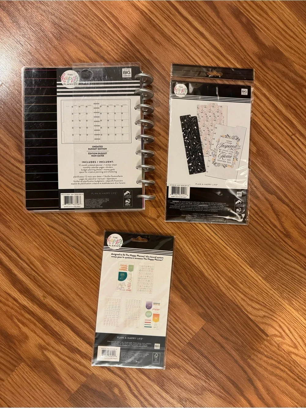 The Happy Planner 'Know Your Worth' 12-Month Planner, Stickers & Dashboard